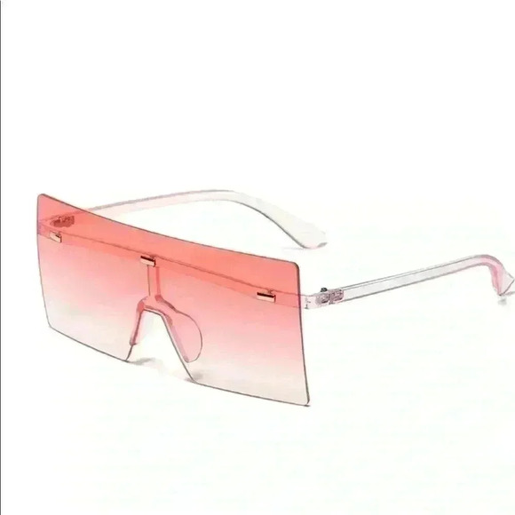 Accessories - Pink Square Shades